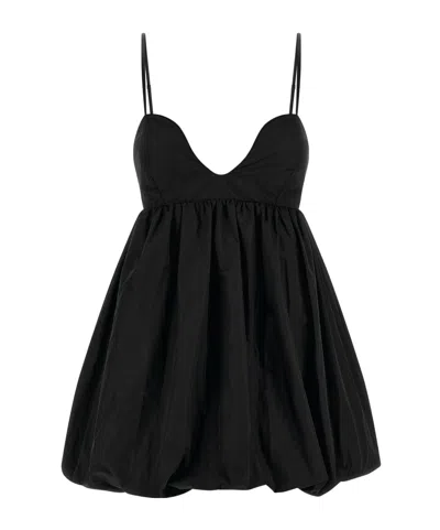 PINKO SWEETHEART-NECKLINE MINI DRESS