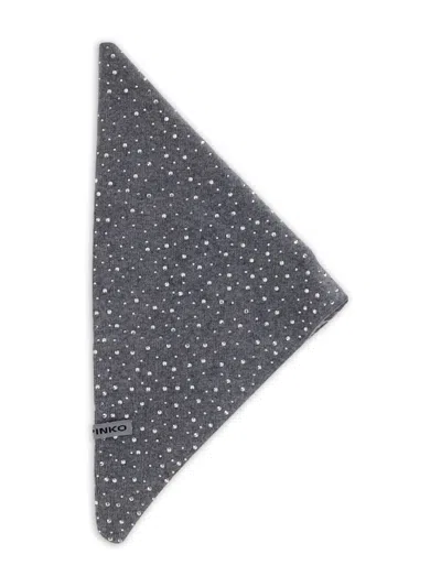 Pinko `svizzera` Scarf In Gray