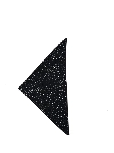 Pinko Svizzera Sciarpa Rasato Full S In Black