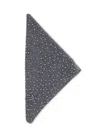 Pinko Svizzera Wool Scarf With Rhinestones
