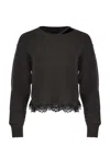 Pinko Sweater  Damigiana Made Of A Ribbed Wool Blend In Brown