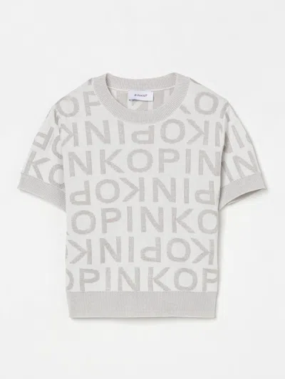 PINKO SWEATER PINKO KIDS COLOR WHITE,G62303001