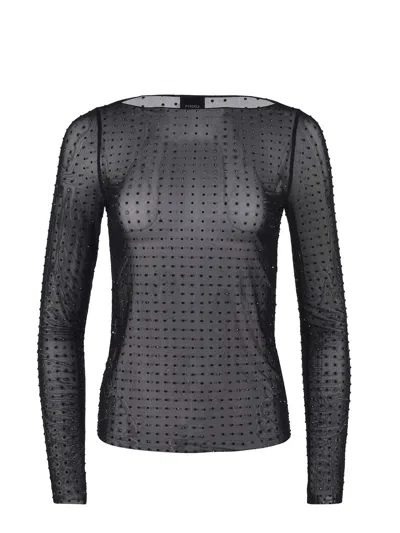 Pinko Sweater  "rouen" In Black