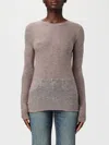 Pinko Sweater  Woman Color Beige In Brown