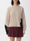 Pinko Sweater  Woman Color Beige In Neutral