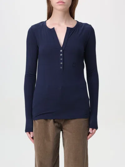 PINKO T-SHIRT PINKO WOMAN COLOR BLUE,F92486009