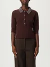 Pinko Sweater  Woman Color Brown