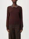 Pinko Sweater  Woman Color Brown