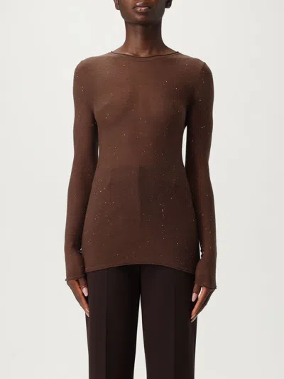 Pinko Sweater  Woman Color Brown