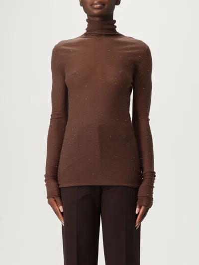 Pinko Sweater  Woman Color Brown