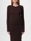 Pinko Sweater  Woman Color Brown In Braun