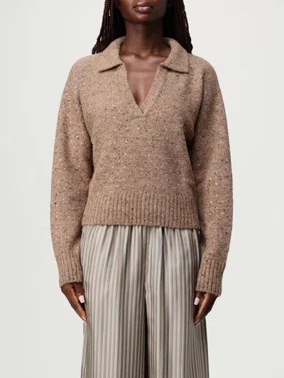 PINKO SWEATER PINKO WOMAN COLOR CAMEL,433740042