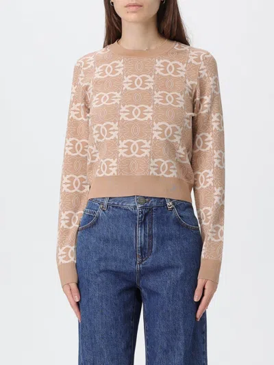 PINKO SWEATER PINKO WOMAN COLOR CAMEL,H33592042