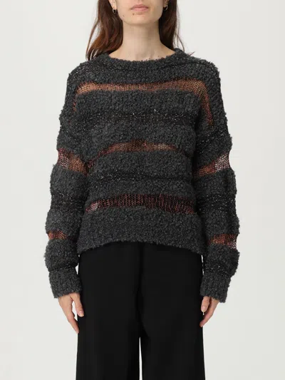 PINKO SWEATER PINKO WOMAN COLOR GREY,H24448020