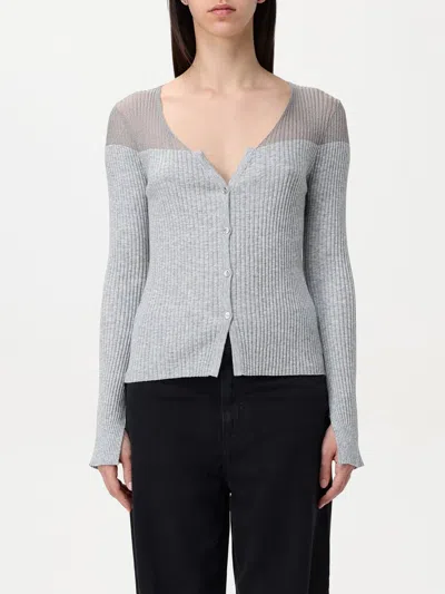 PINKO CARDIGAN PINKO WOMAN COLOR GREY,G65159020