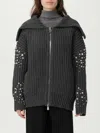 Pinko New Gavi Wool-blend Cardigan In Gray