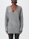 Pinko Sweater  Woman Color Grey In Gray