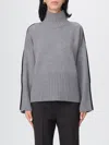 Pinko Suéter Cuello Redondo - Gris In Multi