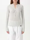 Pinko Sweater  Woman Color Silver
