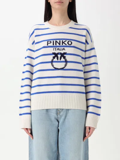 PINKO SWEATER PINKO WOMAN COLOR WHITE,G62087001
