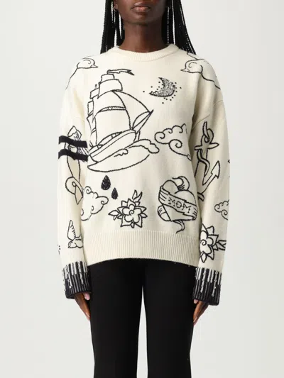 PINKO SWEATER PINKO WOMAN COLOR WHITE,H20872001