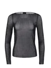 Pinko Sweater  "rouen" In Black