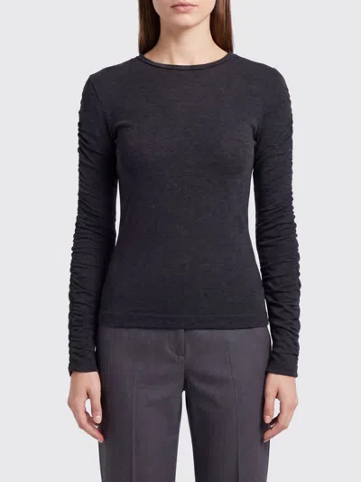 Pinko Sweater Woman Color Grey In Black