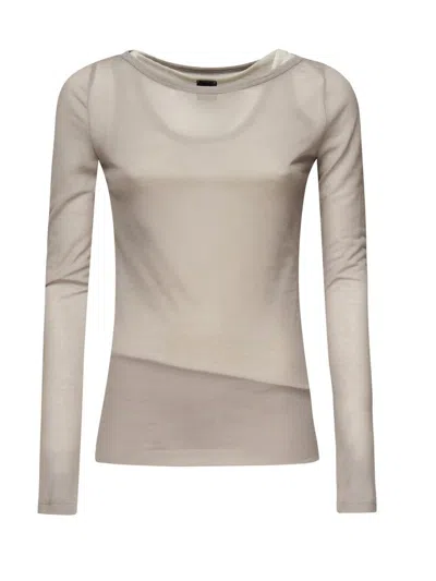 Pinko Sweaters In Gray