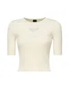Pinko Ivory Tritone Sweater