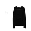 Pinko Pico Maglia Ultrafine Wool In Black