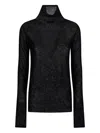 Pinko Long-sleeved Turtleneck Top