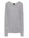 Pinko Pico Sweater In Gray