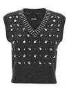 Pinko 'ponziane' Vest In Gray