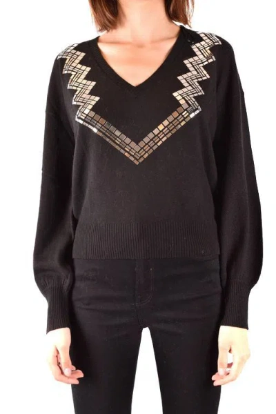 Pinko Sweaters In Black