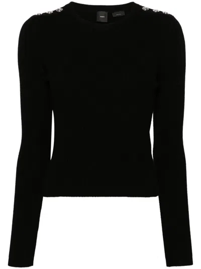 Pinko Sweaters In Black