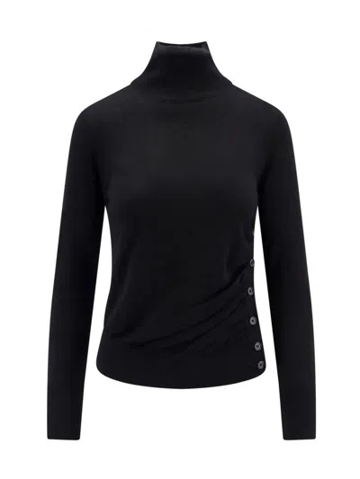Pinko Sweaters In Black Limousine