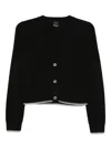 Pinko Sweaters Blacks And Greys In Black