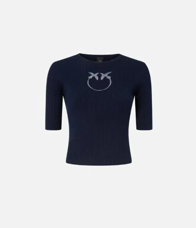 Pinko Sweaters In Blue