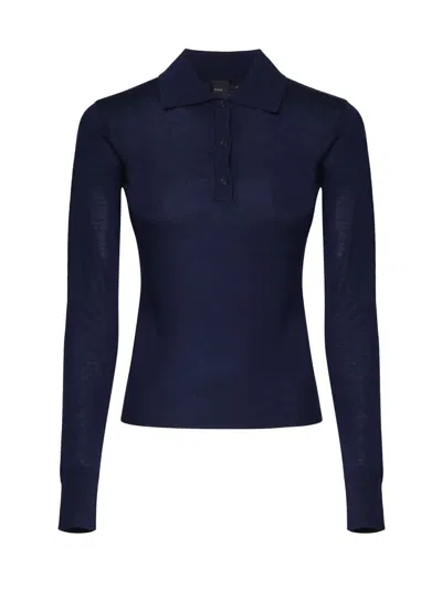 Pinko Sweaters In Blue