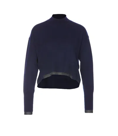 Pinko Sweaters In Blue