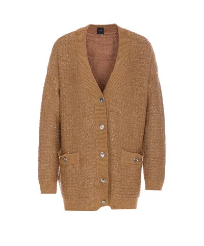 Pinko Sweaters In Brown