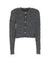 Pinko Walking In Memphis Sweater In Gray