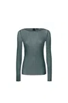 Pinko Sweater  Woman Color Green In Green
