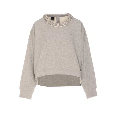 Pinko Sweaters In Grey