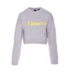 Pinko Intarsia-knit Jumper In Grey
