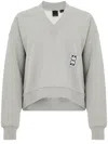 Pinko Sweaters Grey In Grey