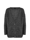 Pinko Sweaters In Grey