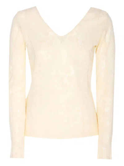 PINKO SWEATERS LIGHT AND NATURAL