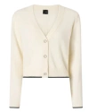 Pinko Sweaters Light And Natural In White