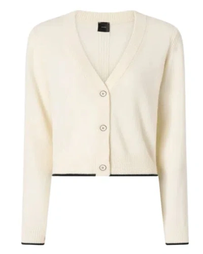 Pinko Sweaters Light And Natural In White